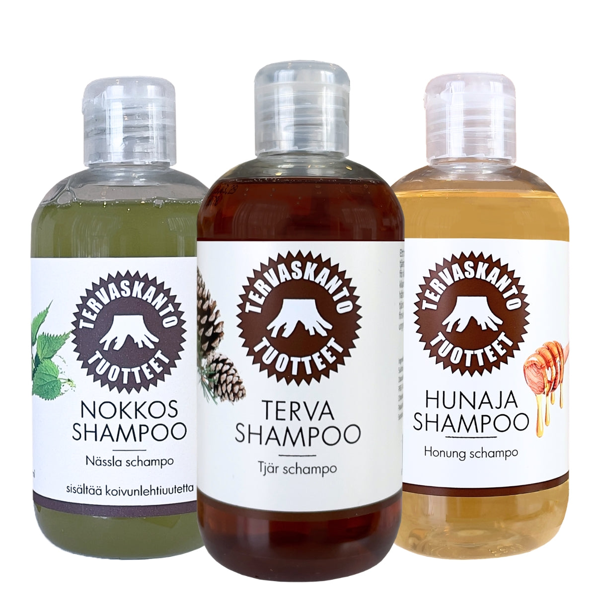 Tervaskannon Shampootrio